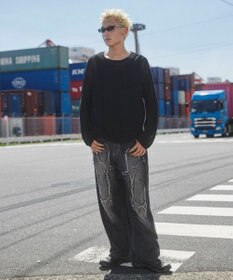 WEGO メッシュニットプルオーバー（LS）