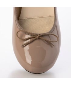 ing <Pitti>【WEB限定】ラウンドトゥレインバレエシューズ