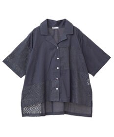 CRAFT STANDARD BOUTIQUE レースパッチワークシャツ