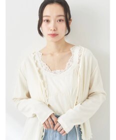 earth music&ecology 総レースキャミソール