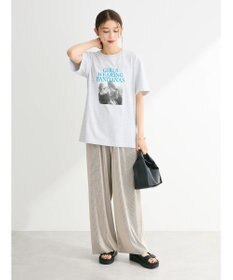 Green Parks セルフカットプリーツ風パンツ