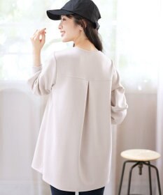 Tiaclasse 【洗える】ボンディングパフスリーブチュニック