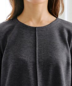 Tiaclasse 【洗える】ボンディングパフスリーブチュニック