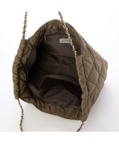 UNBILLION カシュカシュ cachecache / ナイロンキルトチェーントート