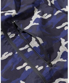 JOSEPH ABBOUD MOUNTAIN 【ストレッチ/軽量/撥水/ポケッタブル】エンボスカモフラージュ パーカー