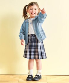 ANY KIDS テディベリー刺繍 長袖Tシャツ