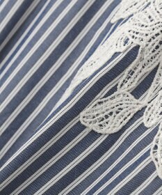 YECCA VECCA フラワーレースカシュクールワンピース