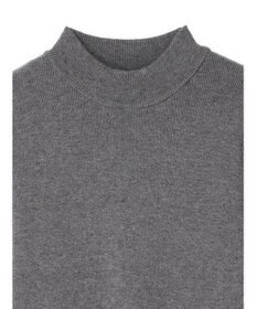 earth music&ecology 袖シアーフリルニットワンピース