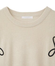 Green Parks 刺繍コードニットプルオーバー