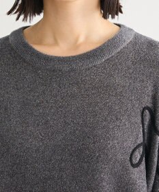 Green Parks 刺繍コードニットプルオーバー