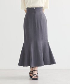 earth music&ecology フロントジップマーメイドスカート