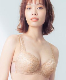 Wing ブラジャー Wing Lesiage 包みこむようなフィット感 安定感のあるつけごこち 肩にくいこみにくい ブラ PB3010 ウイング／ワコール