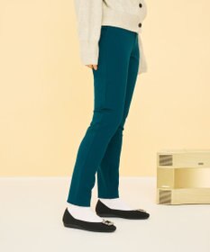 steppi 【洗える/撥水】ビジュー付 スクエア パンプス