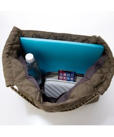 UNBILLION カシュカシュ cachecache / ナイロンキルトチェーントート