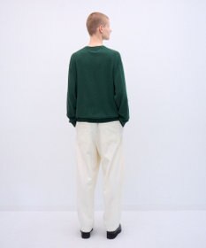 ATON SMOOTH SUVIN | ヘンリーネックセーター - UNISEX