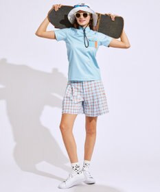 PW CIRCULUS 【UVカット / 吸水速乾 / 伸縮性抜群】【WOMEN】ポケットモック T ゴルフウェア レディース