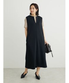 Green Parks キーネックダンボールジャンスカ