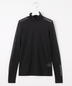 23区GOLF 【WOMEN】肌に優しいコットン100% 大人気の天然素材はお早めに マイルドドライハイネック インナー 春先からの紫外線対策が大切 ブラック系