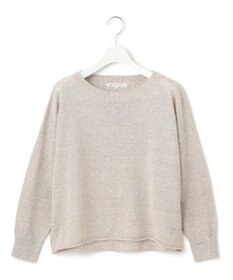 23区 【洗える】ピュアリネン ワイド ニット