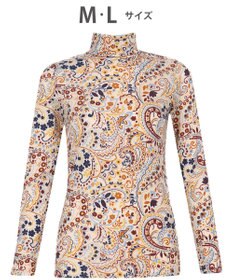 WACOAL あったかTシャツ あったかインナー アウターとしても利用可 保温性 ハイネック 10分袖 長袖 レディース CLD726 /ワコール