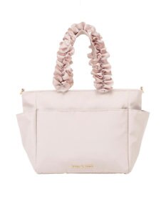Maison de FLEUR 撥水加工フリルハンドル2Wayトートバッグ