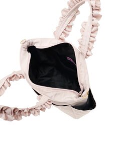 Maison de FLEUR 撥水加工フリルハンドル2Wayトートバッグ