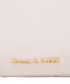 Maison de FLEUR 撥水加工フリルハンドル2Wayトートバッグ