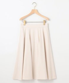 組曲 【WEB限定カラーあり】ウールライクストレッチ フレアスカート