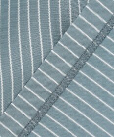 J.PRESS LADIES ストライプジャージー モックネック カットソー