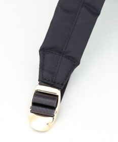 LA BAGAGERIE チャーム付き　ナイロンスクエアリュック