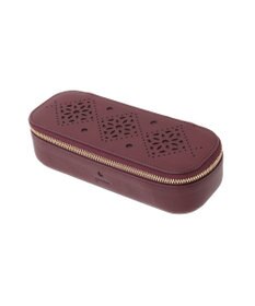 genten アーガイルカットワーク メガネケース