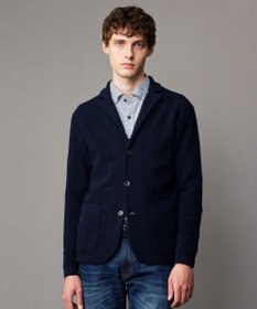 JOSEPH ABBOUD 【オリジナルオーガニックコットン使用】JOE COTTON ニット ジャケット