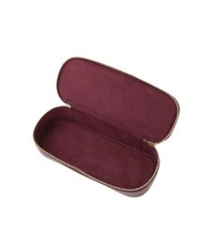 genten アーガイルカットワーク メガネケース