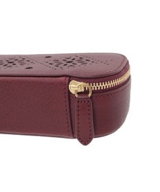 genten アーガイルカットワーク メガネケース