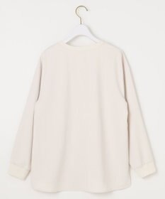 ANY SIS 【洗える】ジョーゼットロゴＴ ブラウス