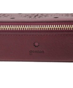 genten アーガイルカットワーク メガネケース