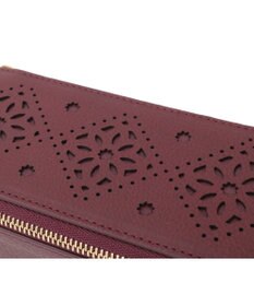 genten アーガイルカットワーク メガネケース