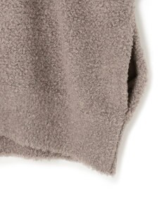 UNFILO プードルニット ZIPカーディガン