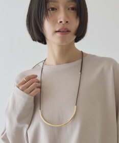 AMERICAN HOLIC ハーフパイプコードネックレス