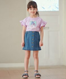 ANY KIDS デニム ミニ スカート