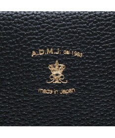 A.D.M.J. 【牛革】アノニマス/A4サイズ対応クリスタルビー付ボストン34cm