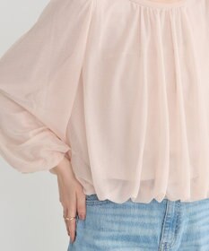 earth music&ecology シアーバルーンプルオーバー