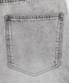 WEGO 【ユニセックス着用ITEM】チェーン付きスーパーバギーデニムショーツ