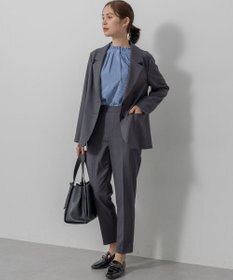 組曲 S ライトデシンフリル襟 ブラウス