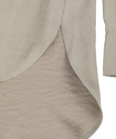 YECCA VECCA ピーチ起毛シャツ