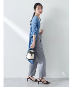 earth music&ecology レーヨンビッグシャツチュニック