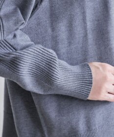 Tiaclasse 【洗える】エンボスロゴニットプルオーバー