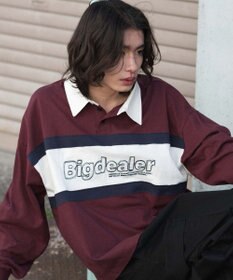 WEGO 【ユニセックス着用ITEM】ステッチロゴラガーシャツ