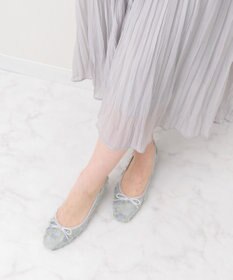 Bridget Birkin 【Bridget Birkin】シアージャガードパンプス