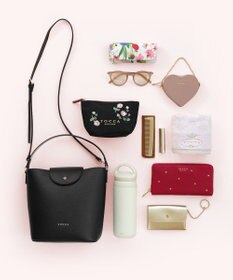 TOCCA PETAL SILHOUETTE LEATHER BAG  レザーバッグ